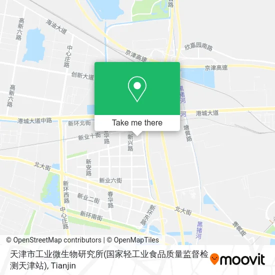 天津市工业微生物研究所(国家轻工业食品质量监督检测天津站) map