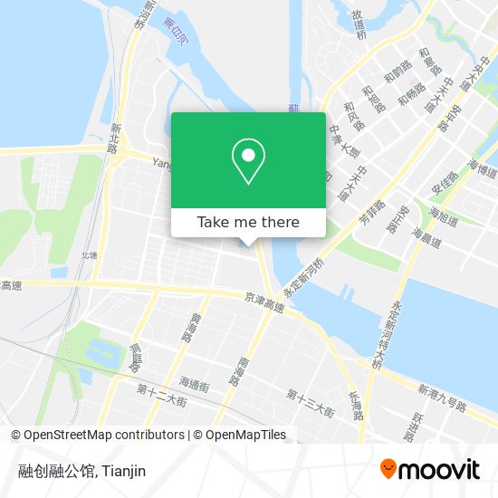 融创融公馆 map