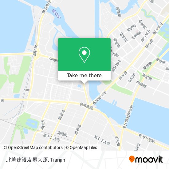 北塘建设发展大厦 map