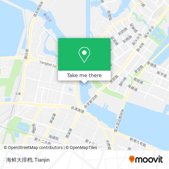 海鲜大排档 map