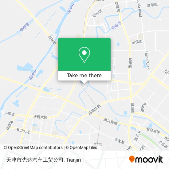 天津市先达汽车工贸公司 map
