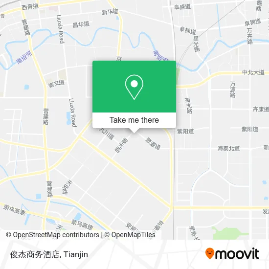 俊杰商务酒店 map