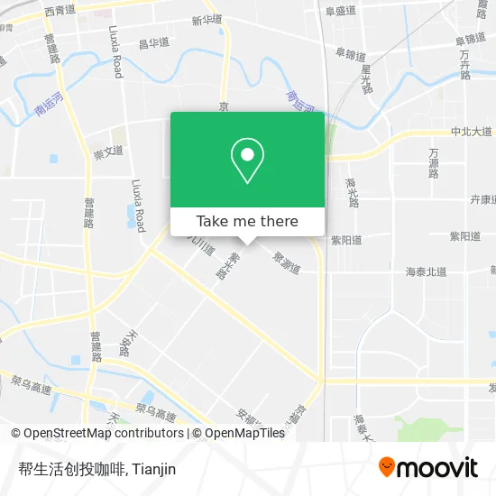 帮生活创投咖啡 map