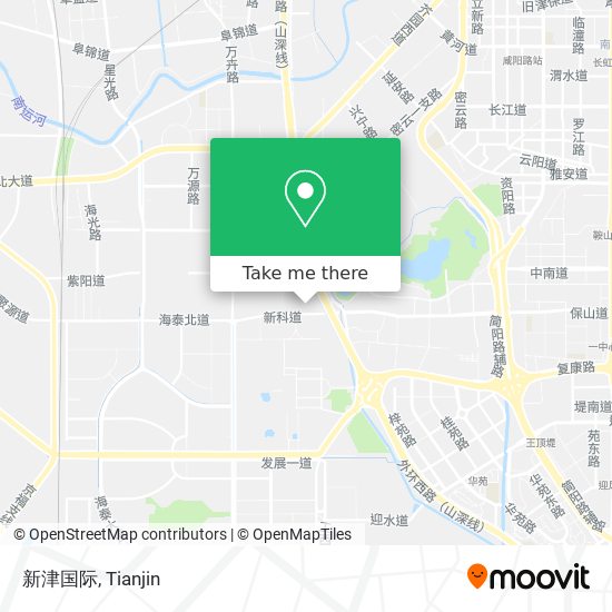 新津国际 map