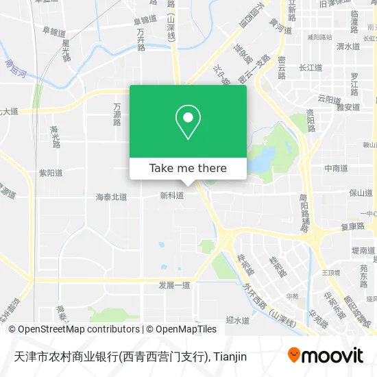 天津市农村商业银行(西青西营门支行) map