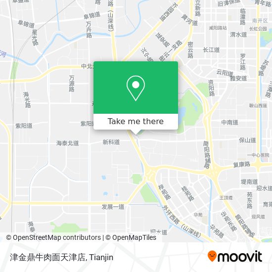 津金鼎牛肉面天津店 map