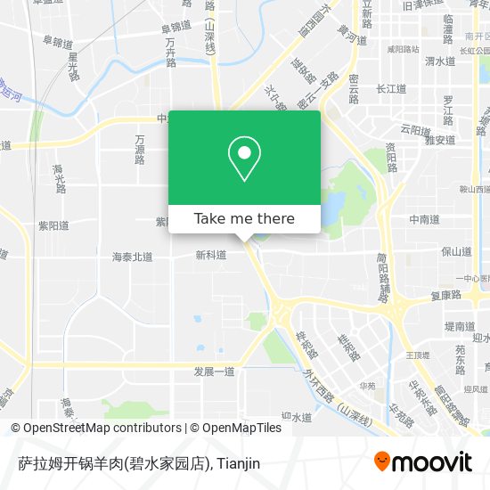 萨拉姆开锅羊肉(碧水家园店) map