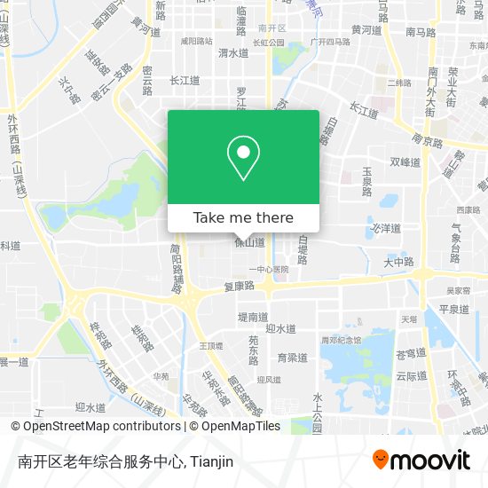 南开区老年综合服务中心 map
