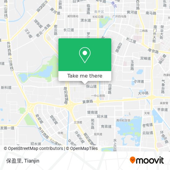 保盈里 map