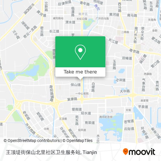王顶堤街保山北里社区卫生服务站 map