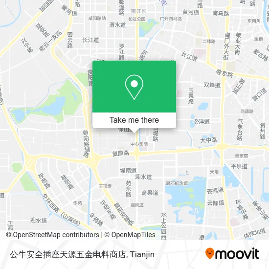公牛安全插座天源五金电料商店 map