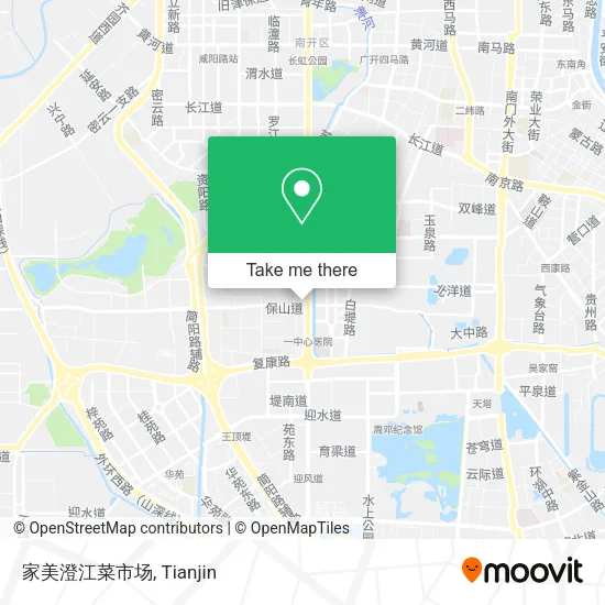家美澄江菜市场 map