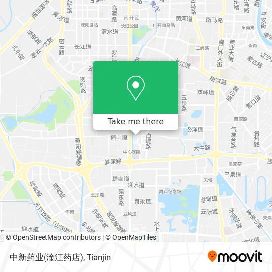 中新药业(淦江药店) map