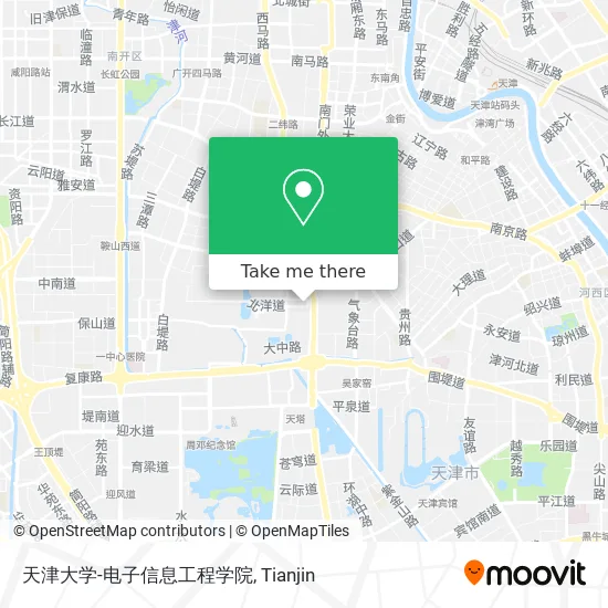 天津大学-电子信息工程学院 map