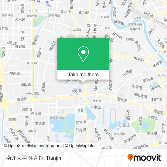 南开大学-体育馆 map