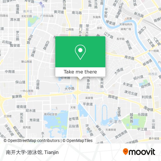 南开大学-游泳馆 map