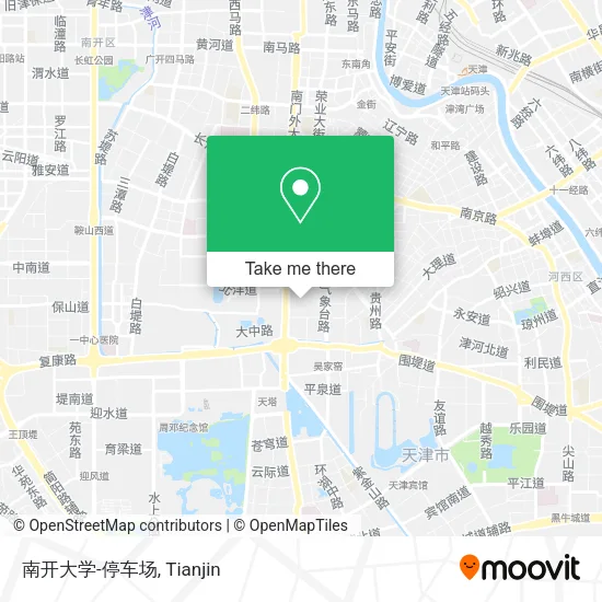 南开大学-停车场 map