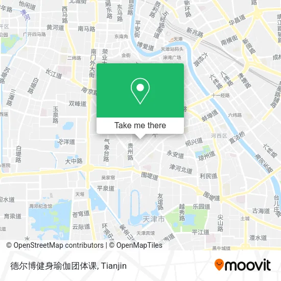 德尔博健身瑜伽团体课 map