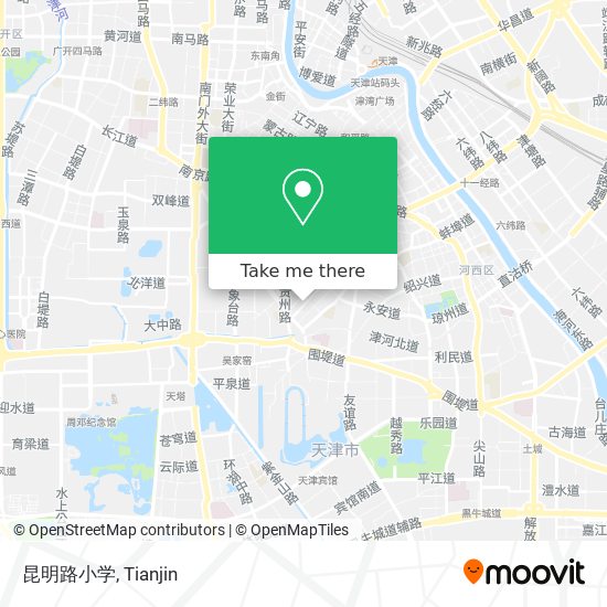 昆明路小学 map