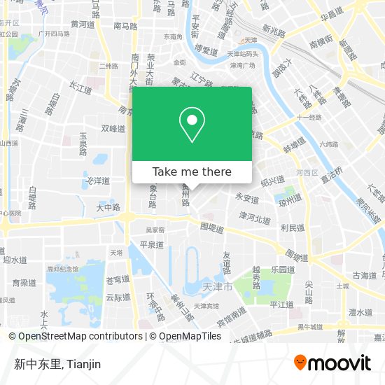 新中东里 map