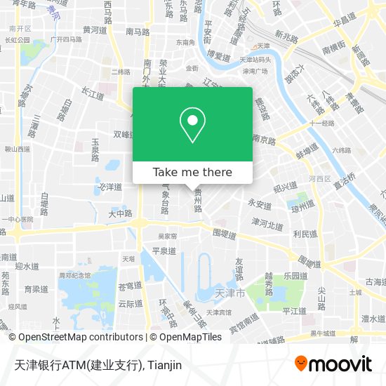 天津银行ATM(建业支行) map