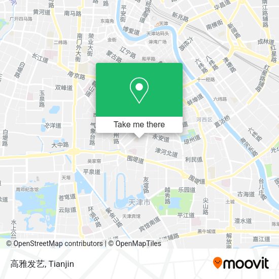 高雅发艺 map
