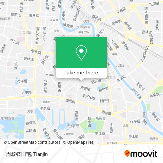 周叔弢旧宅 map