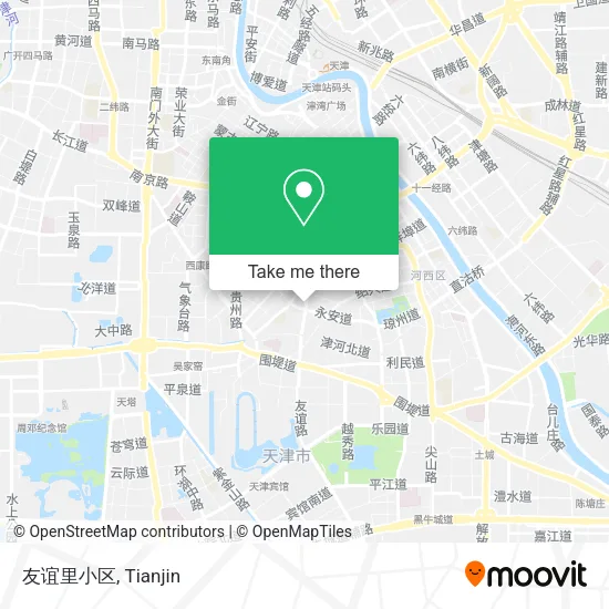 友谊里小区 map