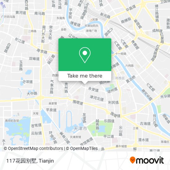 117花园别墅 map