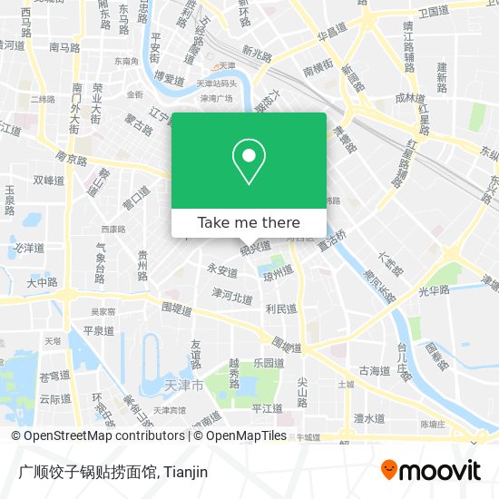 广顺饺子锅贴捞面馆 map