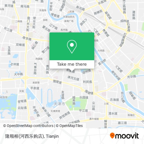隆顺榕(河西乐购店) map