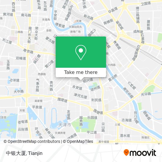 中银大厦 map