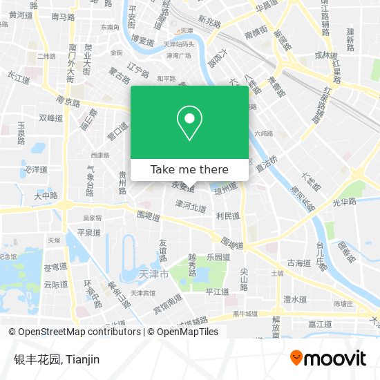 银丰花园 map