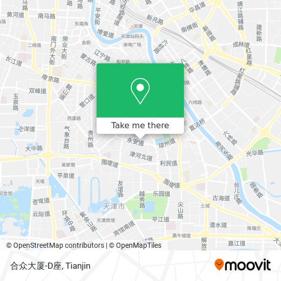 合众大厦-D座 map