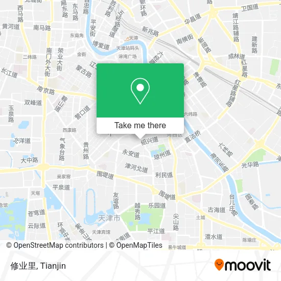 修业里 map