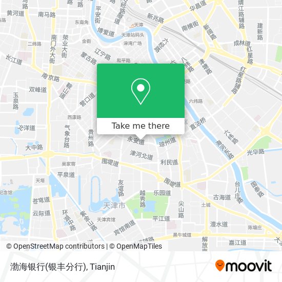渤海银行(银丰分行) map