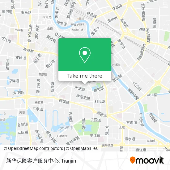 新华保险客户服务中心 map