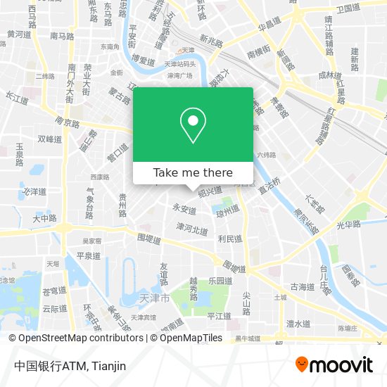 中国银行ATM map