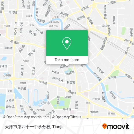 天津市第四十一中学分校 map