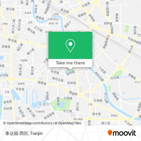 泰达园-西区 map