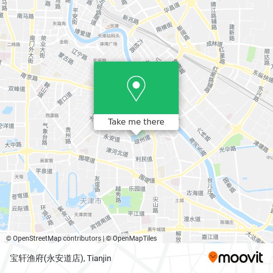 宝轩渔府(永安道店) map