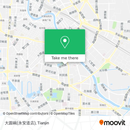 大圆碗(永安道店) map