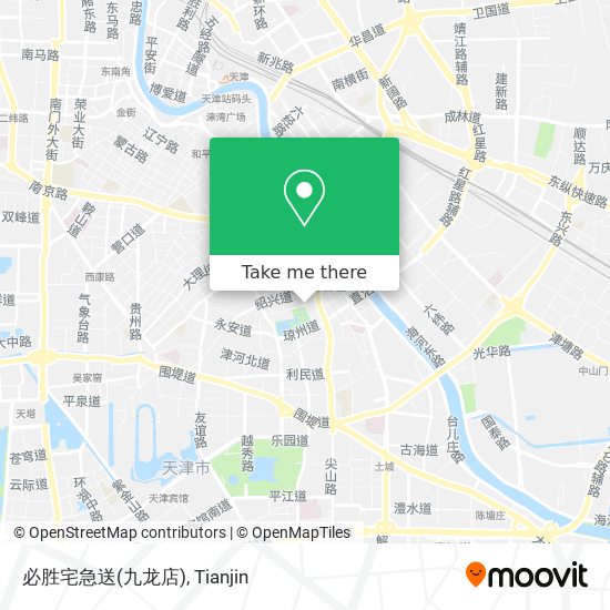 必胜宅急送(九龙店) map