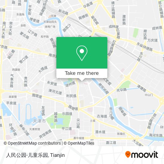人民公园-儿童乐园 map