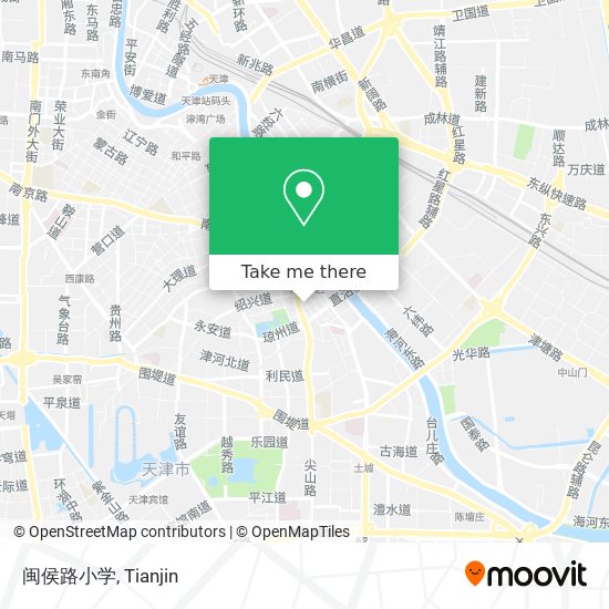 闽侯路小学 map