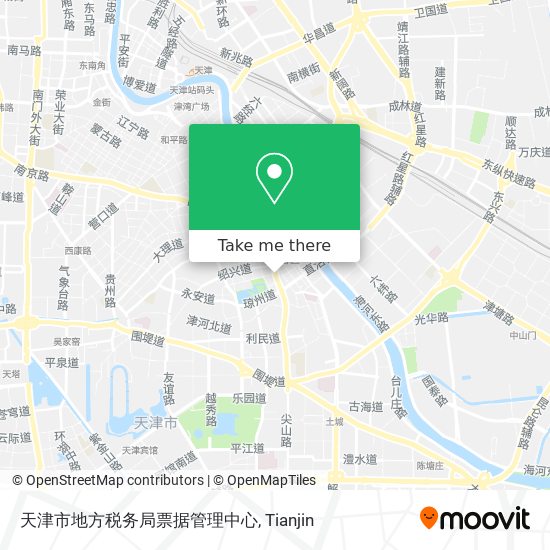 天津市地方税务局票据管理中心 map