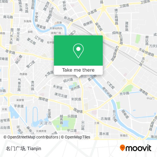 名门广场 map