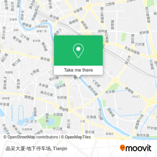 晶采大厦-地下停车场 map