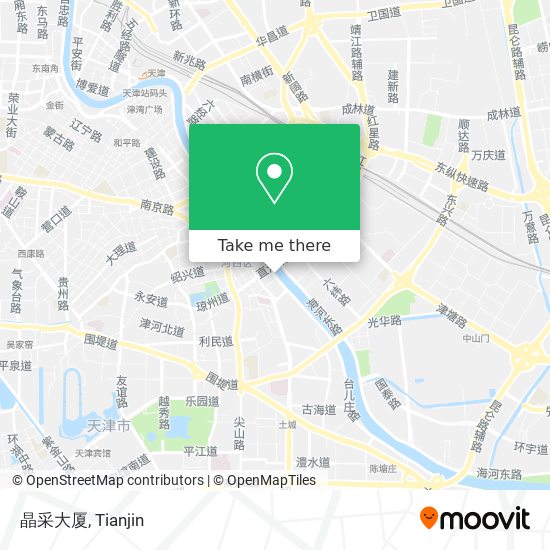 晶采大厦 map