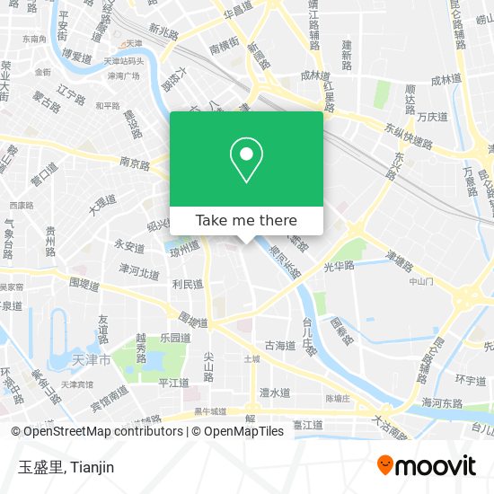 玉盛里 map